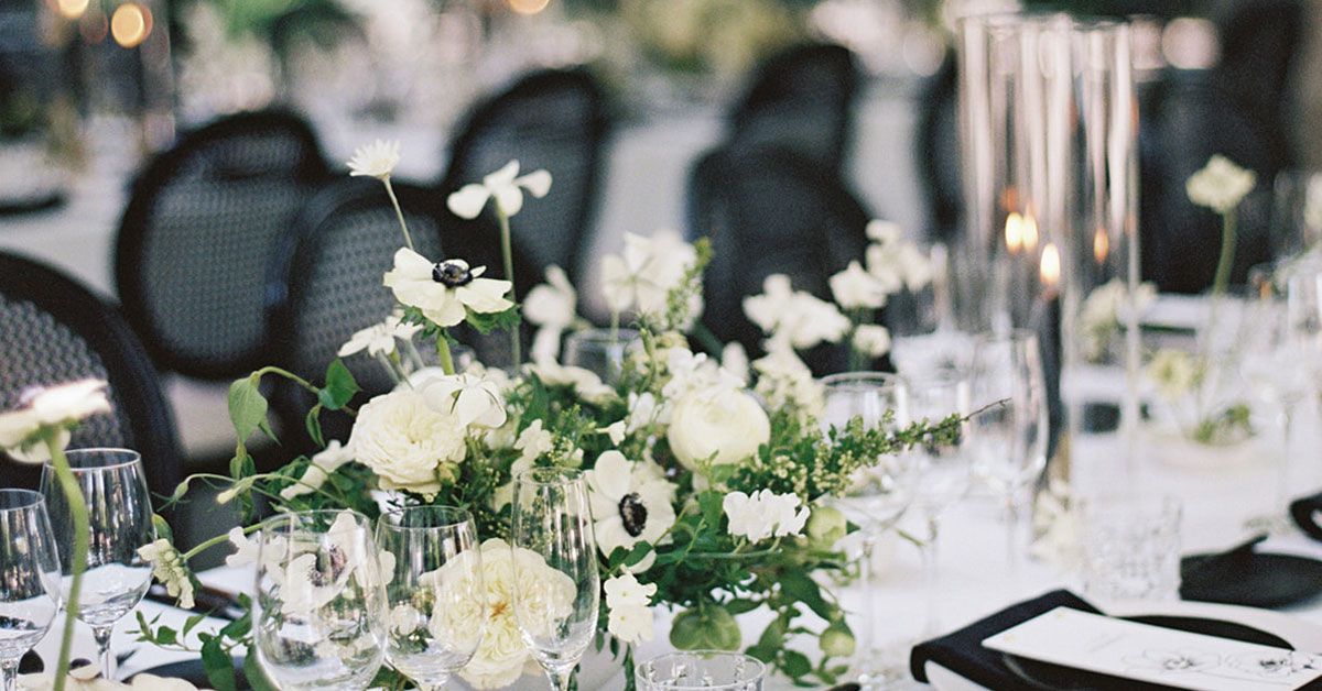 45 Black-and-White Bridal ceremony Ideas